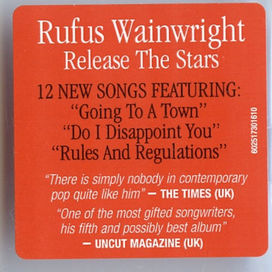 Rufus Wainwright (Руфус Уэйнрайт): Release The Stars