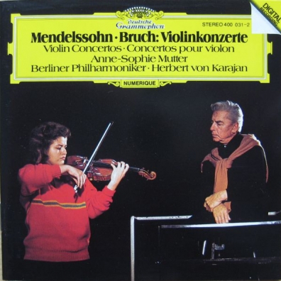 Anne Sophie Mutter (Анне-Софи Муттер): Mendelssohn/Bruchner:Violin Concerto