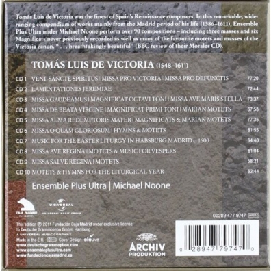 Michael Noone (Михаэль Нун): Tomas Luis de Victoria: Sacred Works