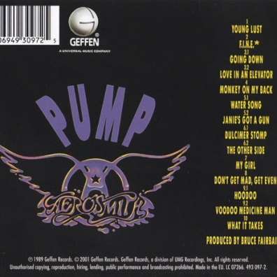 Pump Aerosmith (Аэросмит): Pump