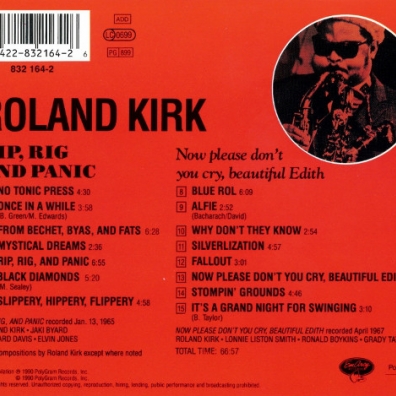 Roland Kirk (Роланд Кирк): Rip Rig And Panic / Now Please Don't You Cry Beaut