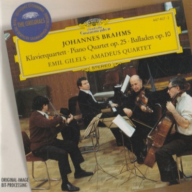 Amadeus Quartet (Амадеус-Квартет): Brahms: Quartet No.1, Op.25