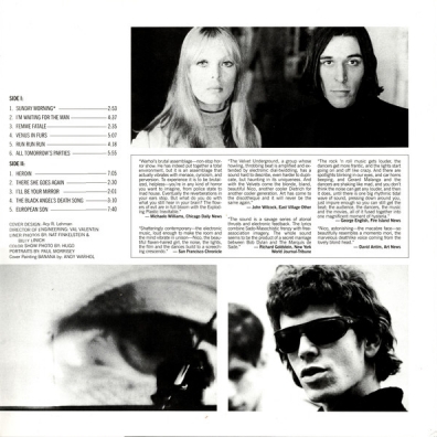 The Velvet Underground & Nico The Velvet Underground (Зе Валевет Андеграунд): The Velvet Underground & Nico