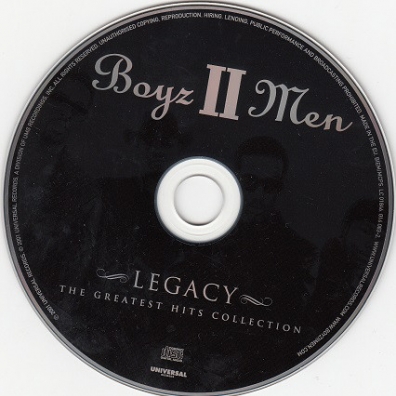 Boyz II Men (Бойз Ту Мен): Legacy (The Greatest Hits Collection)