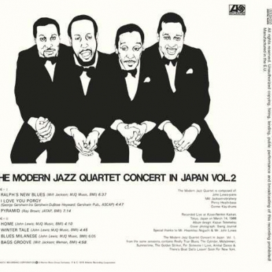 The Modern Jazz Quartet (Модерн Джаз Квартет): Concert In Japan Vol.2