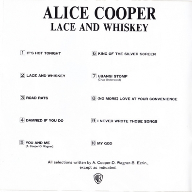 Alice Cooper (Элис Купер): Lace And Whiskey
