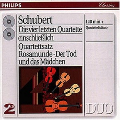 Schubert: The Last Four Quartets - Death and the M Quartetto Italiano (Итальянский квартет): Schubert: The Last Four Quartets - Death and the M