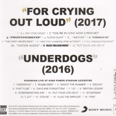 For Crying Out Loud Kasabian: For Crying Out Loud
