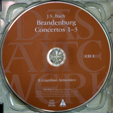 Brandenburg Concertos  Nos 1 - 6 Il Giardino Armonico (Гармонический сад): Brandenburg Concertos  Nos 1 - 6