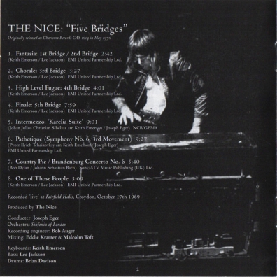 The Nice (Зе Найс): Five Bridges