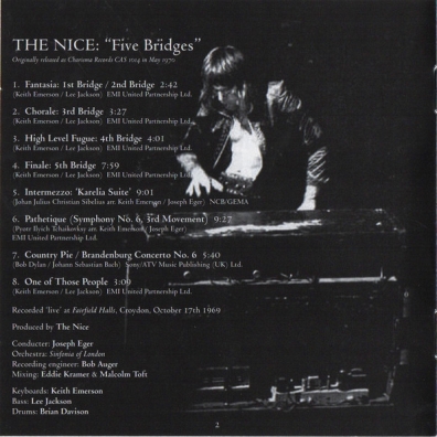 Five Bridges The Nice (Зе Найс): Five Bridges