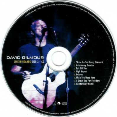 David Gilmour (Дэвид Гилмор): Live In Gdansk