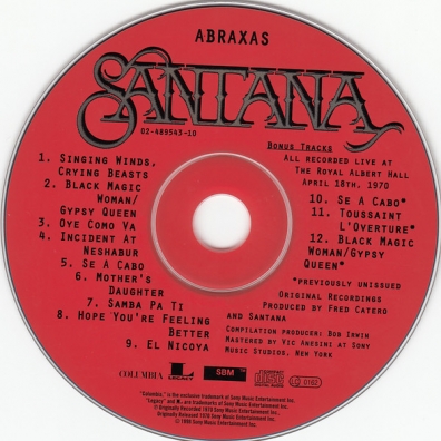 Santana (Карлос Сантана): Abraxas