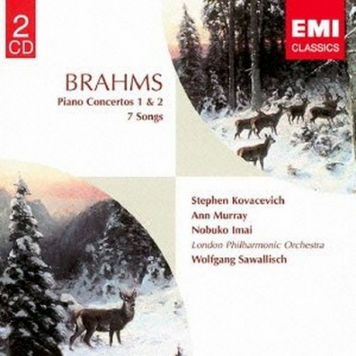 Wolfgang Sawallisch (Вольфганг Заваллиш): Brahms: Piano Concertos 1 & 2 And 7 Songs
