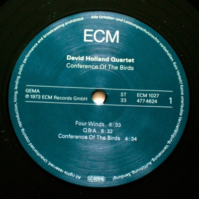 Dave Holland (Дэйв Холланд): Conference Of The Birds