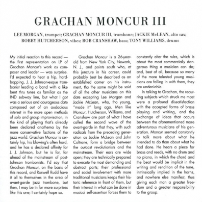 Grachan Moncur (Грачан Монкур): Evolution