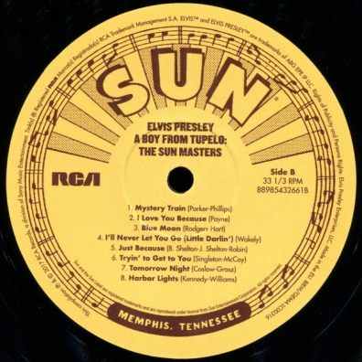 Elvis Presley (Элвис Пресли): The Sun Masters: A Boy From Tupelo