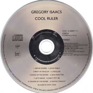 Gregory Isaacs (Грегори Айзекс): Cool Ruler