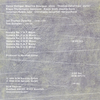 Trio Sonatas Zelenka: Trio Sonatas