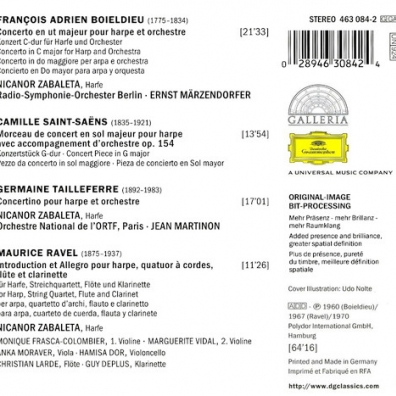 Ernst Marzendorfer (Эрнст Мерцендорфер): Boieldieu/ Saint-Saens/ Tailleferre/ Ravel