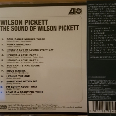 The Sound Of Wilson Pickett Wilson Pickett (Уилсон Пикетт): The Sound Of Wilson Pickett