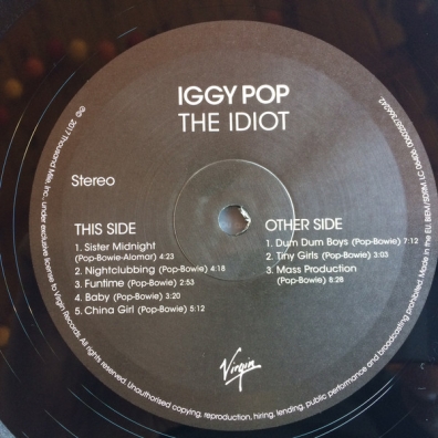 Iggy Pop (Игги Поп): The Idiot