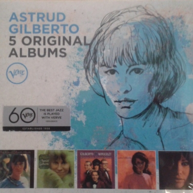 Astrud Gilberto (Аструд Жилберту): 5 Original Albums: Verve