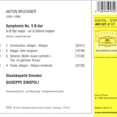 Giuseppe Sinopoli (Джузеппе Синополи): Bruckner: Symphony No.5