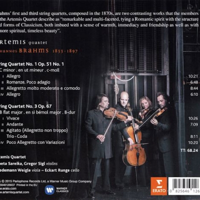 Artemis Quartet (Артемис Квартет): String Quartets Nos 1 & 3