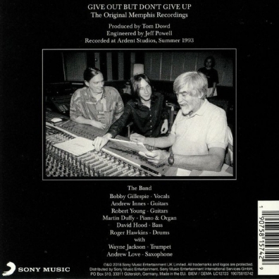 Give Out But Don'T Give Up – The Original Memphis Recordings Primal Scream (Примал Скрим): Give Out But Don'T Give Up – The Original Memphis Recordings