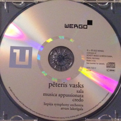 Peteris Vasks (Петерис Васкс): Vasks: Sala/Musica Appassionata/Credo