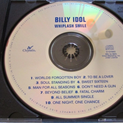 Billy Idol (Билли Айдол): Whiplash Smile