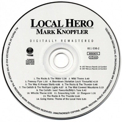 Music From Local Hero Mark Knopfler (Марк Нопфлер): Music From Local Hero