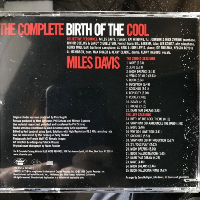 Miles Davis (Майлз Дэвис): The Complete Birth Of The Cool