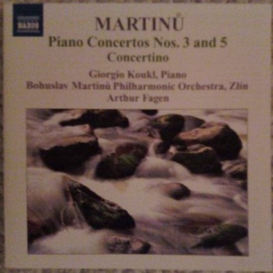 Bohuslav Martinů (Богуслав Мартину): Piano Concertos 1
