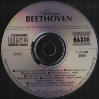 Ludwig Van Beethoven (Людвиг Ван Бетховен): Beethoven - Adagio
