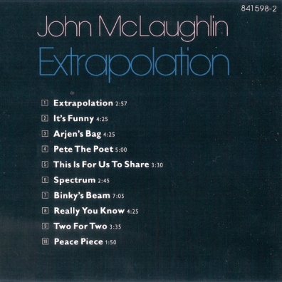 John McLaughlin (Джон Маклафлин): Extrapolation