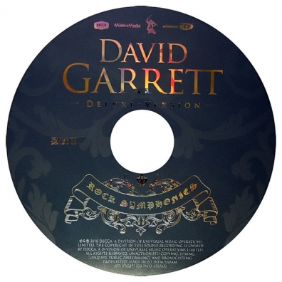 David Garrett (Дэвид Гарретт): Rock Symphonies - deluxe