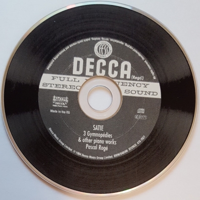 Satie: Piano Music Pascal Rogé (Паскаль Роже): Satie: Piano Music