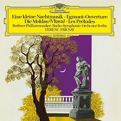 Mozart: "Eine Kleine Nachtmusik"/ Beethoven: "Egmont"/ Smetana: The Moldau Ferenc Fricsay (Ференц Фричаи): Mozart: "Eine Kleine Nachtmusik"/ Beethoven: "Egmont"/ Smetana: The Moldau
