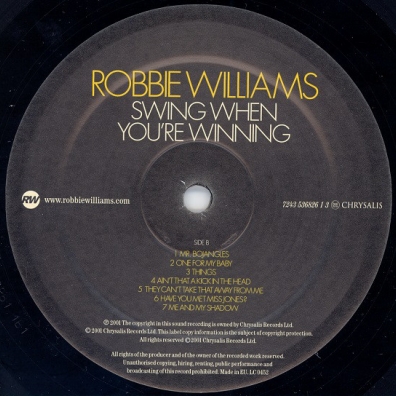 Robbie Williams (Робби Уильямс): Swing When You're Winning