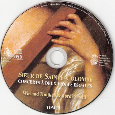 Concerts A Deux Violes Esgales Sieur De Sainte-Colombe: Concerts A Deux Violes Esgales