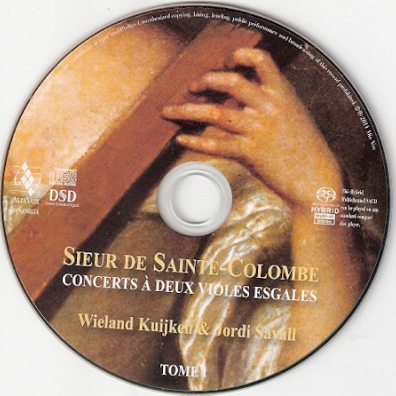 Sieur De Sainte-Colombe: Concerts A Deux Violes Esgales