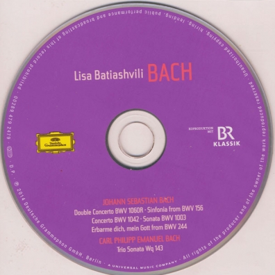 Lisa Batiashvili (Элизабет Батиашвили): Bach