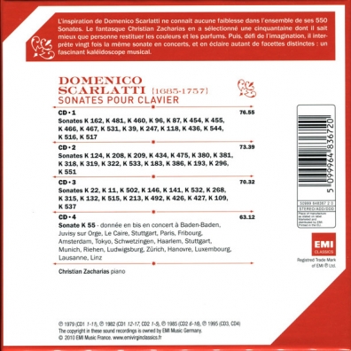 Sonates Clavier Domenico Scarlatti (Доменико Скарлатти): Sonates Clavier