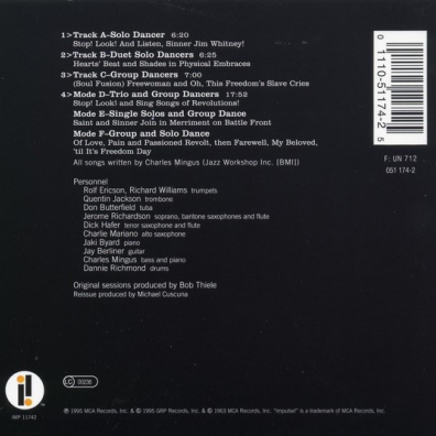 The Black Saint & The Sinner Lady Charles Mingus (Чарльз Мингус): The Black Saint & The Sinner Lady