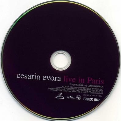 Cesaria Evora (Сезария Эвора): Live In Paris