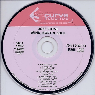 Joss Stone (Джосс Стоун): Mind, Body & Soul