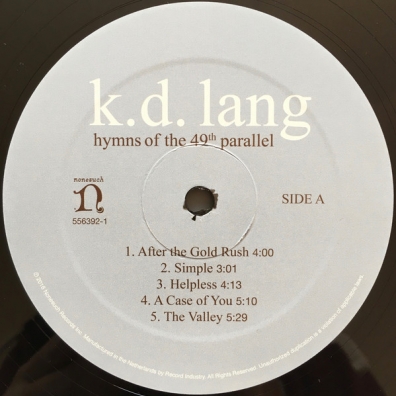 K.D. Lang (Кэтрин Дон Ланг): Hymns of the 49th Parallel