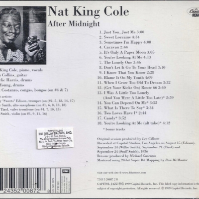 Nat King Cole (Нэт Кинг Коул): After Midnight: The Complete Sessions